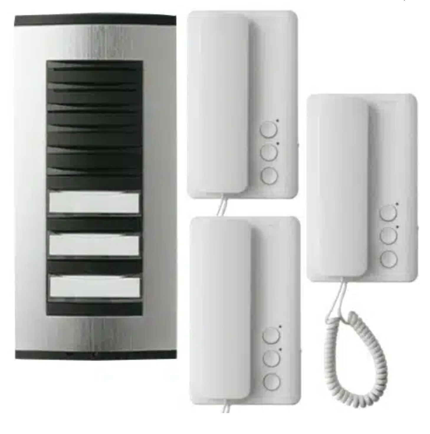 Audio entry panel and handsets